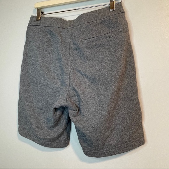 Armani Exchange Gray Athletic Shorts with Elastic Waistband - Picture 4 of 6
